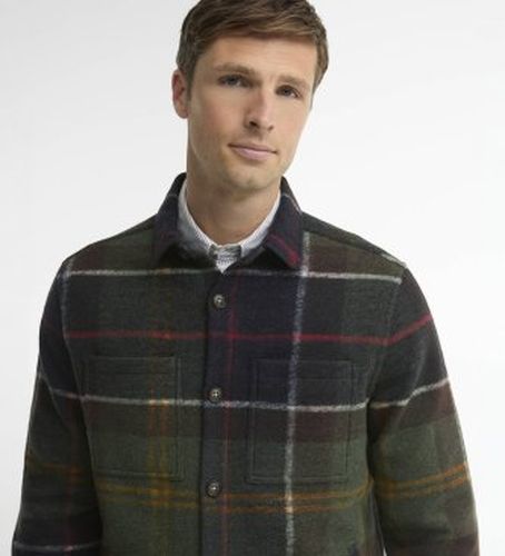 MOS0511 Surchemise Woodlane à carreaux (M), Casuel, Polyester, Manche longue - Barbour - Modalova