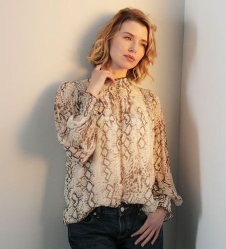 H25SHAM Chemisier Shamy (38), Casuel, Viscose - BA&SH - Modalova