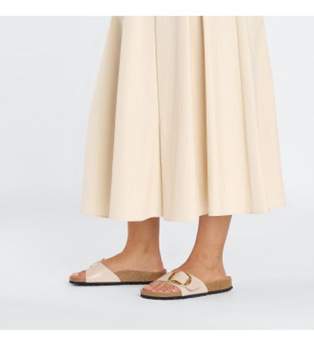 Sandales en Cuir Madrid Big Buckle (Coupe Étroite) (36), Plat, Aucun, Casuel - Birkenstock - Modalova