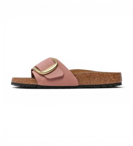 Sandales en Cuir Madrid Big Buckle (Coupe Étroite) (37), Plat, Nubuck, Aucun, Casuel - Birkenstock - Modalova