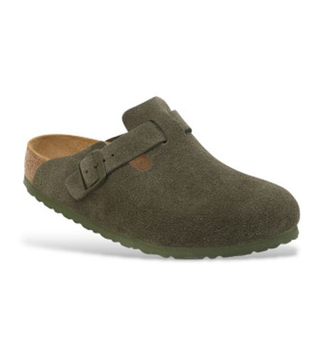 Unisex. 1024714 Sabots en cuir Boston (Coupe Étroite) (36), Plat, Aucun, Casuel - Birkenstock - Modalova