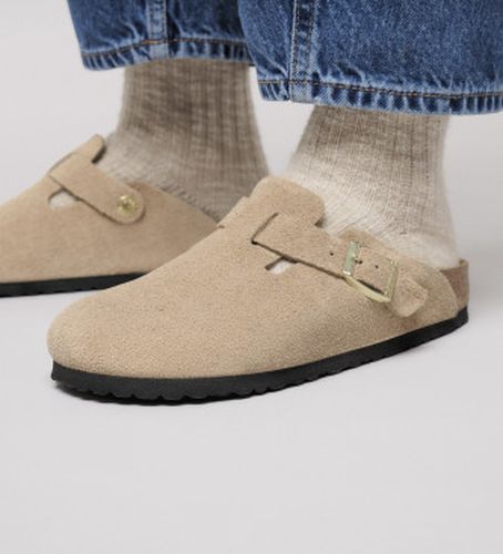 Sabots en Cuir Boston (Coupe Étroite) (39), Plat, Aucun, Casuel - Birkenstock - Modalova