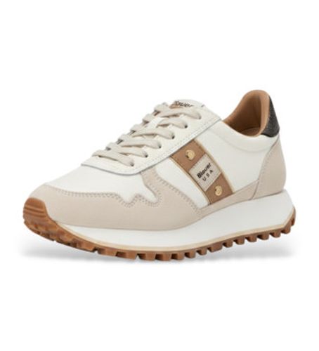 S6MILLEN03 Trainers Millen 03 (39), Cuir, Plat, Lacets, Casuel - Blauer - Modalova