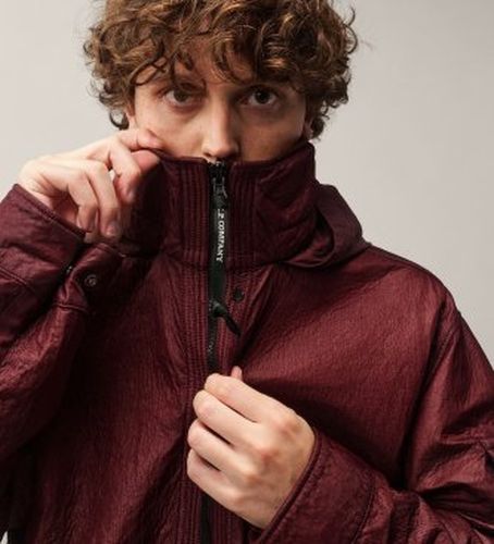 CMOW183A110404G Veste réversible double face (L), Casuel, Grenat, Polyamide - C.P. Company - Modalova