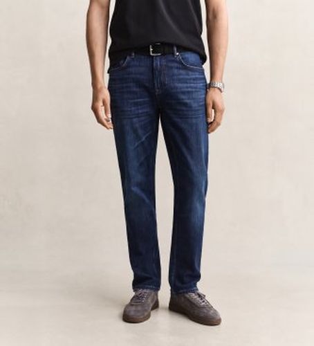 Jaans Regular Fit (30/30), Coton, Denim, Classique - Gant - Modalova