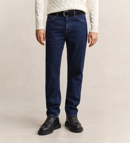 Jaans Regular Fit délavé (29/36), Casuel, Coton, Denim, Classique - Gant - Modalova
