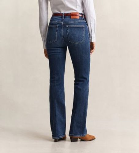 Jean slim fit évasé (25), Casuel, Coton, Denim - Gant - Modalova