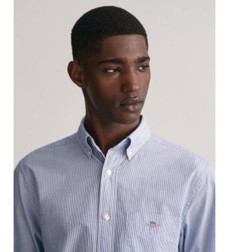 Chemise Regular Fit en popeline Banker Stripe (XL), Casuel, Coton, Manche longue - Gant - Modalova