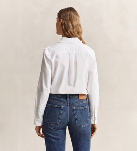 Chemise Oxford classique à volants (36), Casuel, Coton, Manche longue - Gant - Modalova
