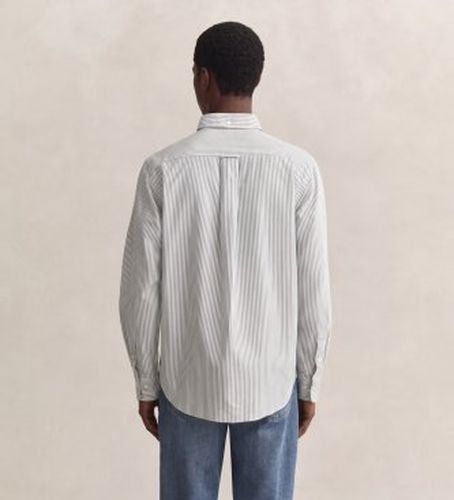 Chemise Oxford Regular Fit rayures (S), Casuel, Coton, Classique, Manche longue - Gant - Modalova