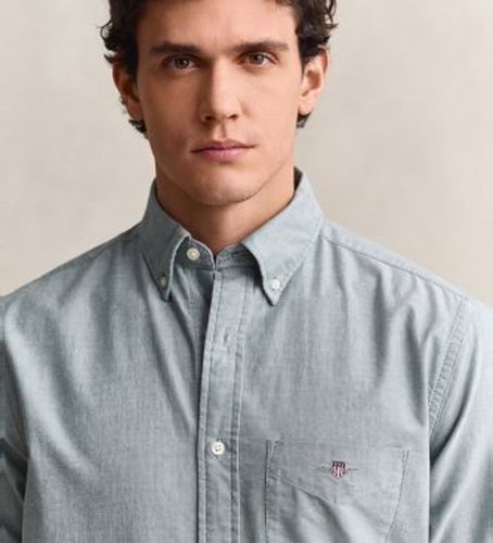 Chemise Oxford Regular Fit (S), Casuel, Coton, Classique, Manche longue - Gant - Modalova