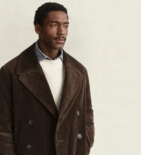 Veste en velours côtelé marron (S), Casuel - Gant - Modalova