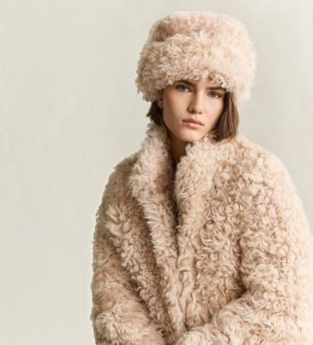 Bonnet en shearling (OSFA), Classique, Cuir - Gant - Modalova