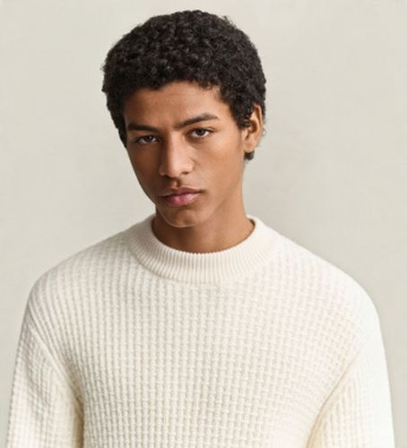 Pull col rond (S), Casuel, Le coton biologique - Gant - Modalova