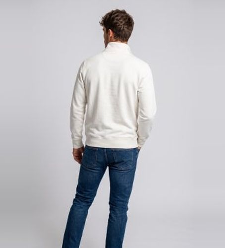 Demi-zip Jersey Shield cassé (S), Casuel, Coton - Gant - Modalova