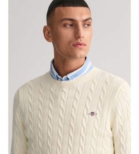 Pull col rond (S), Casuel, Coton, Manche longue - Gant - Modalova