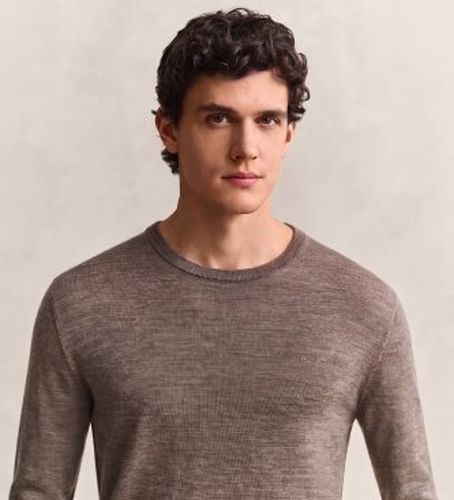 Pull en laine mérinos col rond (S), Casuel - Gant - Modalova
