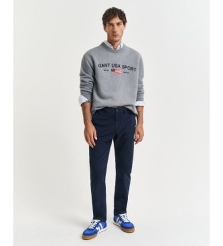 Pantalon chino slim avec texture structurée (34), Casuel, Coton, Le coton biologique - Gant - Modalova