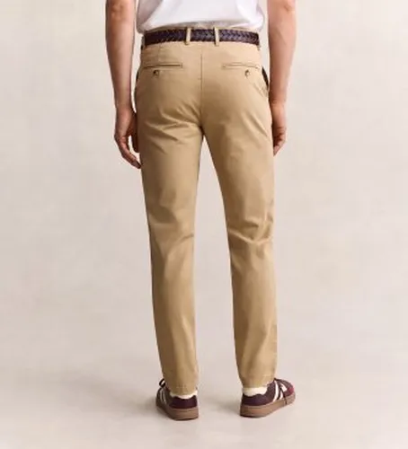 Pantalon chino slim fit (29/32), Marron, Casuel, Coton, Classique - Gant - Modalova