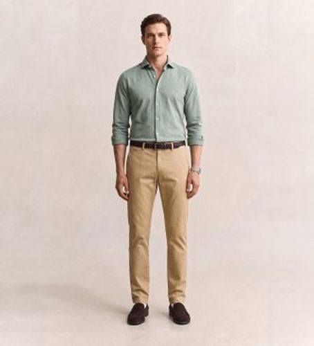 Pantalon chino Slim Fit Smart (29/32), Casuel, Coton, Classique - Gant - Modalova