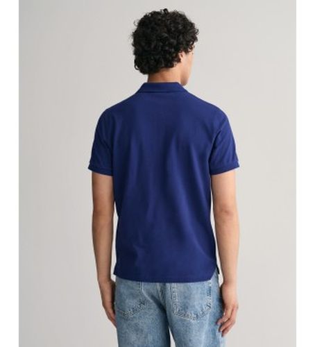 Polo en piqué Regular Fit Shield (M), Casuel, Coton, Classique, Manche courte, Marine - Gant - Modalova