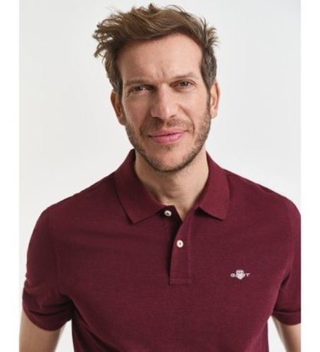 Polo Bouclier (S), Casuel, Coton, Manche courte - Gant - Modalova
