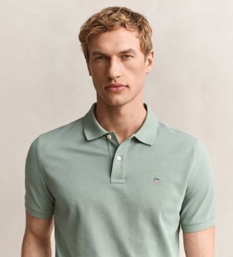 Polo Regular Fit Classique (S), Casuel, Coton, Manche courte - Gant - Modalova