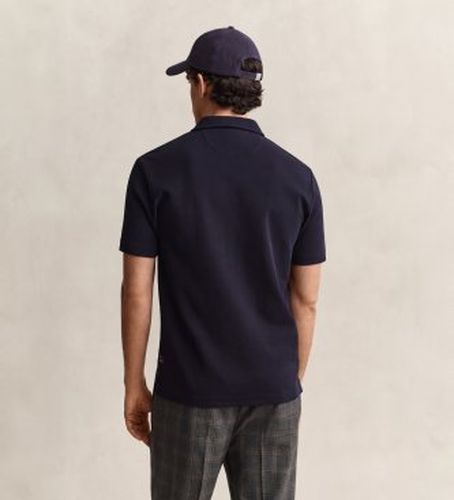 Polo texturé nid d'abeille (S), Casuel, Coton, Manche courte - Gant - Modalova
