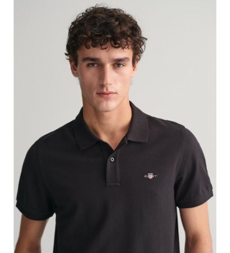 Polo Piqué Regular Fit Shield (L), Casuel, Coton, Manche courte - Gant - Modalova