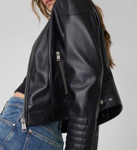 W6YL25W2914 Veste en cuir synthétique (M), Casuel, Polyuréthane - Guess - Modalova