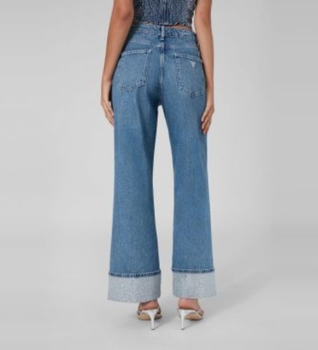 W6BA4BD2095 Jeans Rey wide leg (27), Casuel, Coton, Denim - Guess - Modalova