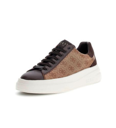 FMPVIBFAL12 Trainer Elba logo 4g (40), Plat, Lacets, Casuel - Guess - Modalova