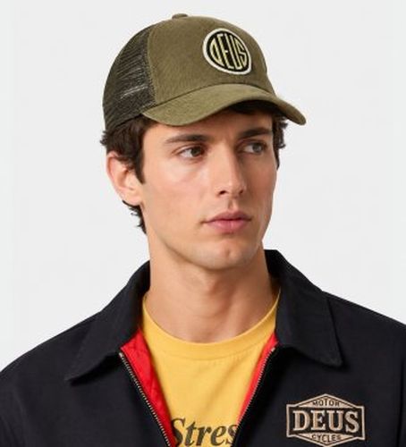 D263MHA335 Casquette Pill Cord Trucker olive (OSFA), Casuel, Velours côtelé - Deus Ex Machina - Modalova