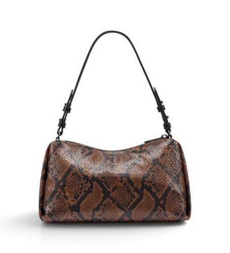 R63DME54 Sac Remy marron (OSFA), Casuel, Imprimé animal, Polyuréthane - DKNY - Modalova