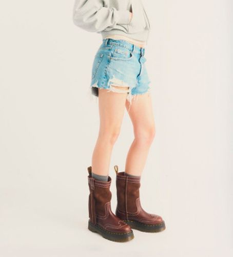 Bottes Desert Rodeo Quad Mid en cuir et daim marron (38), 1 à 3 cm, Aucun, Casuel - Dr Martens - Modalova