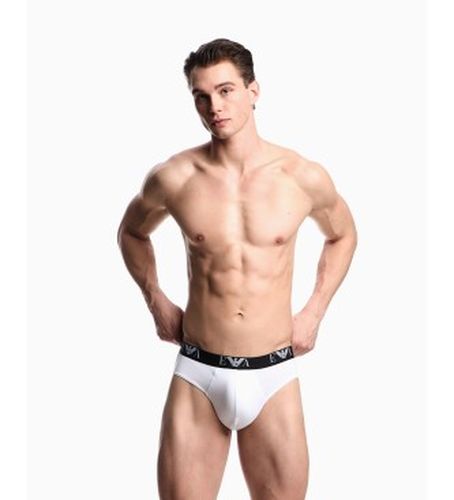 EM000258_AF14131 Lot de trois slips en maille élastique (L), Homewear, Coton - Emporio Armani - Modalova