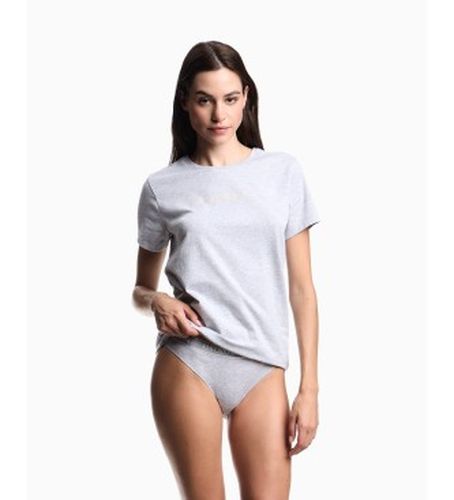 EW000404_AF19026 Set 2 culottes brésiliennes en point bio avec bande à logo Iconic (L), Homewear, Coton - Emporio Armani - Modalova