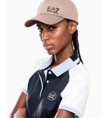 Unisex. 7X000005_AF11989 Casquette en coton train core avec visière courbée Caps U (M), Casuel - EA7 - Modalova