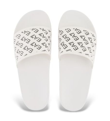 Unisex. 7X000109_AF15125 Tongs All Olver Logo (38), Plat, Aucun, Casuel, Beachwear - EA7 - Modalova