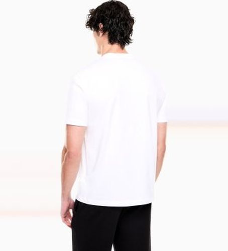 M001562_AF17789 T-shirt Premium Label (L), Casuel, Coton, Manche courte - EA7 - Modalova