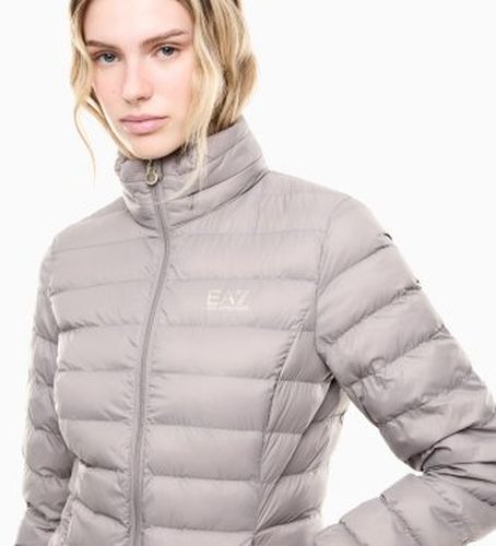 W000473_AF12477 Veste Bomber Echo (M), Casuel, Sport, Gris, Polyamide - EA7 - Modalova