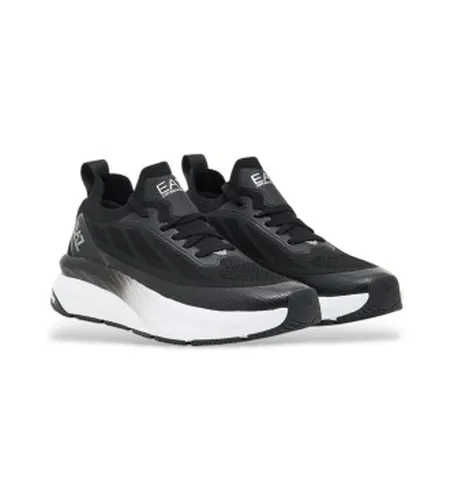 X000343_AF18639 Crusher Sonic Knit Sneakers (40 2/3), Blanc, Plat, Lacets, Casuel, Sport, Multisport - EA7 - Modalova
