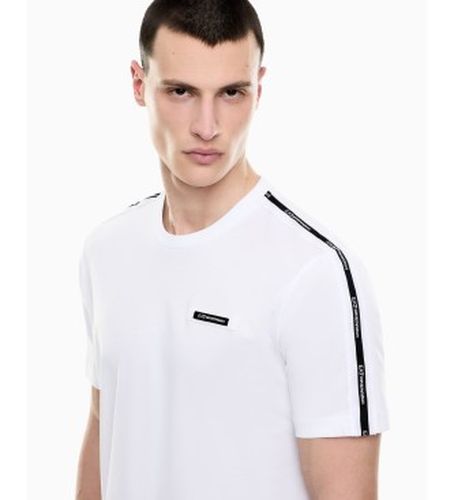 M001476_AF10375 Logo Series Single T-shirt blanc (3XL), Casuel, Coton, Manche courte - EA7 - Modalova