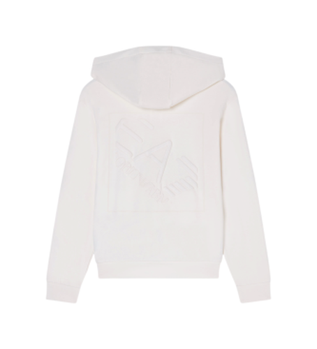 Pour garçon. 7B000258_AF16591 Sweat à capuche Logo Series cassé (14años= 164cm), Casuel, Coton, Manche longue, mode enfantine - EA7 - Modalova
