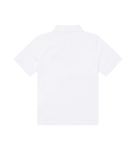 Pour garçon. 7B000022_AF10378 Polo à manches courtes en jersey de coton frais (4Años= 106cm), Casuel, Manche courte, mode enfantin - EA7 - Modalova