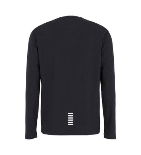 NPT28_PJVQZ Core Identiy - T-shirt à manches longues en coton (S), Casuel, Sport, Multisport, Manche longue - EA7 - Modalova