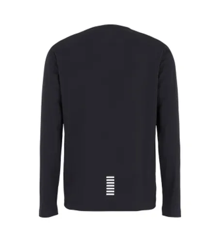 NPT28_PJVQZ Core Identiy - T-shirt à manches longues en coton (XS), Casuel, Sport, Multisport, Manche longue - EA7 - Modalova