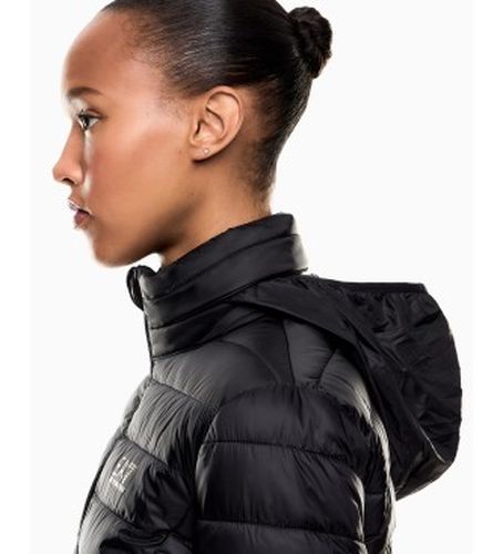 W000473_AF12477 Veste Ultra Légère noire (XS), Casuel, Polyamide - EA7 - Modalova