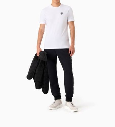 NPT16_PJRGZ T-shirt de coupe standard (3XL), Casuel, Viscose, Manche courte - EA7 - Modalova
