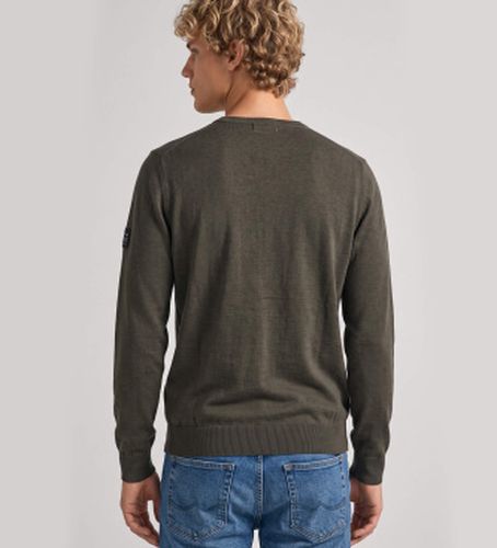 MCMGAKNBAYON0666W26-128 Pull Bayona olive (S), Casuel, Manche longue, Durable, Laine Recycle - ECOALF - Modalova